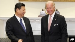 Ông Biden và ông Tập gặp nhau năm 2012, khi cả hai còn là nhân vật lãnh đạo số 2 của quốc gia mình.