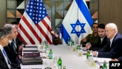 Ngoại trưởng Mỹ Antony Blinken gặp các thành viên trong nội các chiến tranh của Israel.
